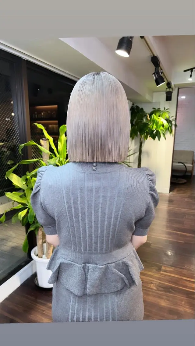 ショート カラー ブリーチ ケアブリーチ ダブルカラー ハイトーンカラー イルミナカラー 🧡色落ちまで2度 楽しめる🧡ヨシキのヘアスタイル