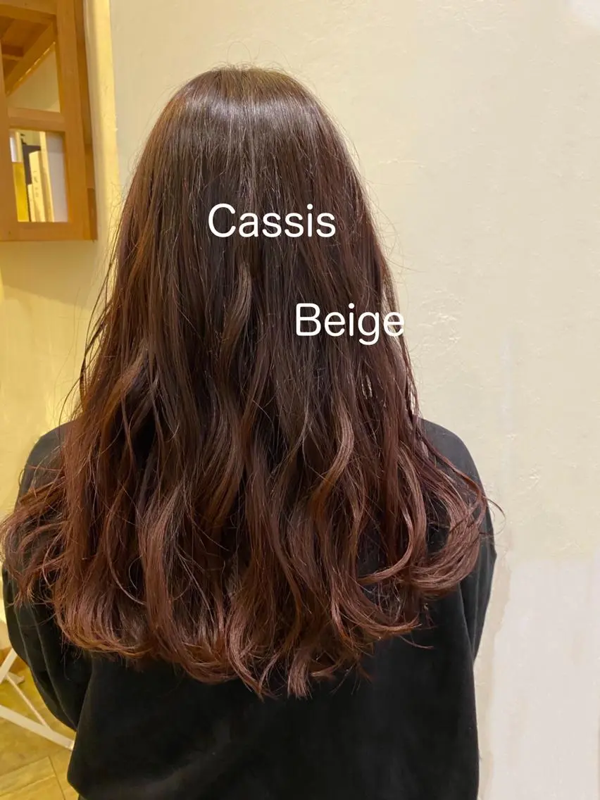 ロング カラー ショート& パーマ　坂本のヘアスタイル