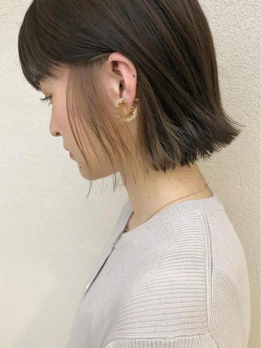 ショート カラー インナーカラー ボブ ヘアカラー 🔥ボブ/レイヤー/ shingoのヘアスタイル