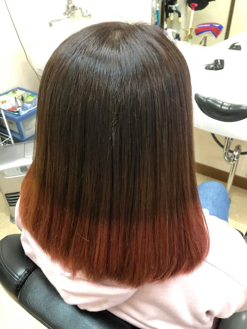 ミディアム カラー 石塚 浩のヘアスタイル