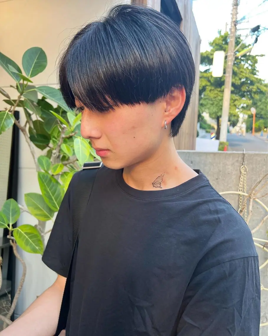 ショート カラー パーマ ヘアアレンジ メンズ 【池袋/スパイキー ショート】ⓝⓘⓜⓤのヘアスタイル