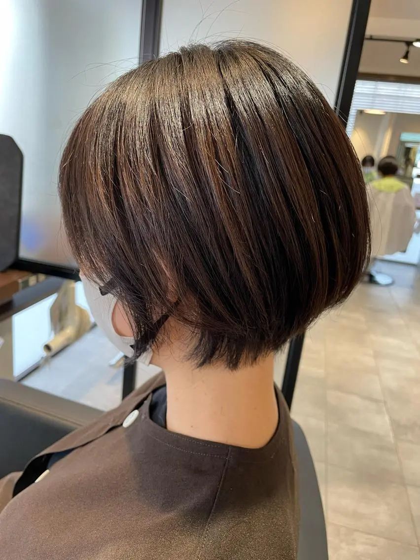 ショート カット トリートメント 宮下 弦也のヘアスタイル