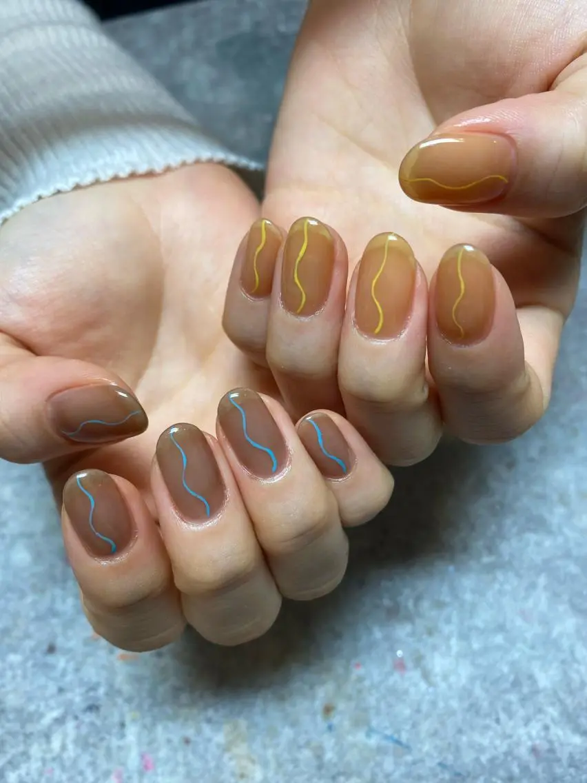 ネイル ハンドネイル 【LINON】 airiのネイルデザイン