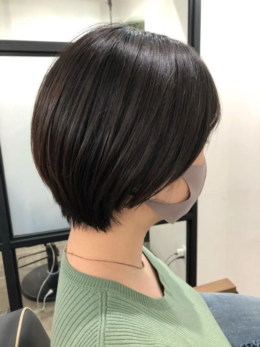 ショート ショートボブ ボブ ショートヘア レイヤー×髪質改善✨ 渋谷/佐藤侑哉のヘアスタイル