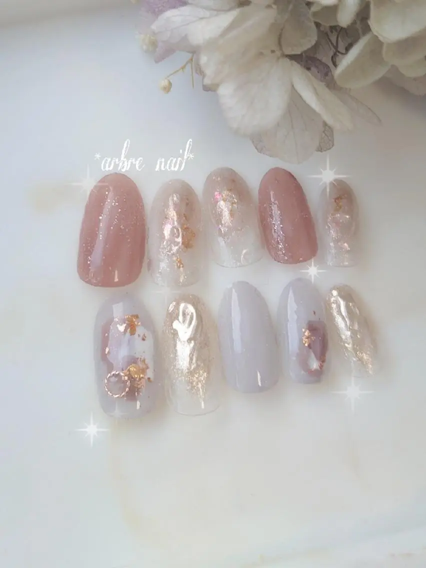 ネイル ✯.。 arbre  nail 。✯.のネイルデザイン