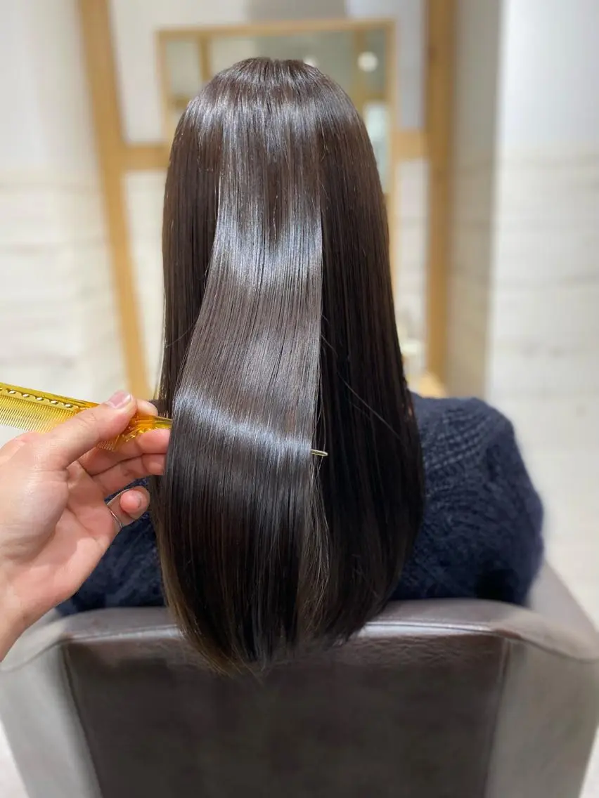 ミディアム カラー ✨髪質改善特化✨ HAJIMEのヘアスタイル