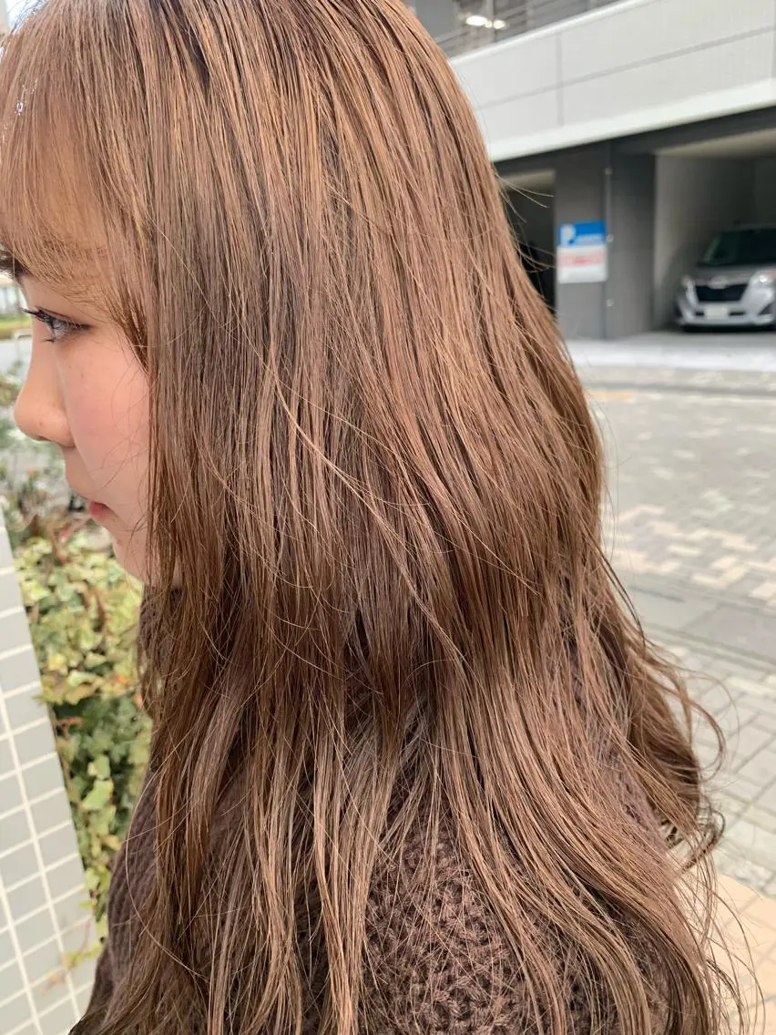 ロング カラー ヘアカラー トリートメント ヘアセット 🌸スタイリスト 山浦美恵のヘアスタイル