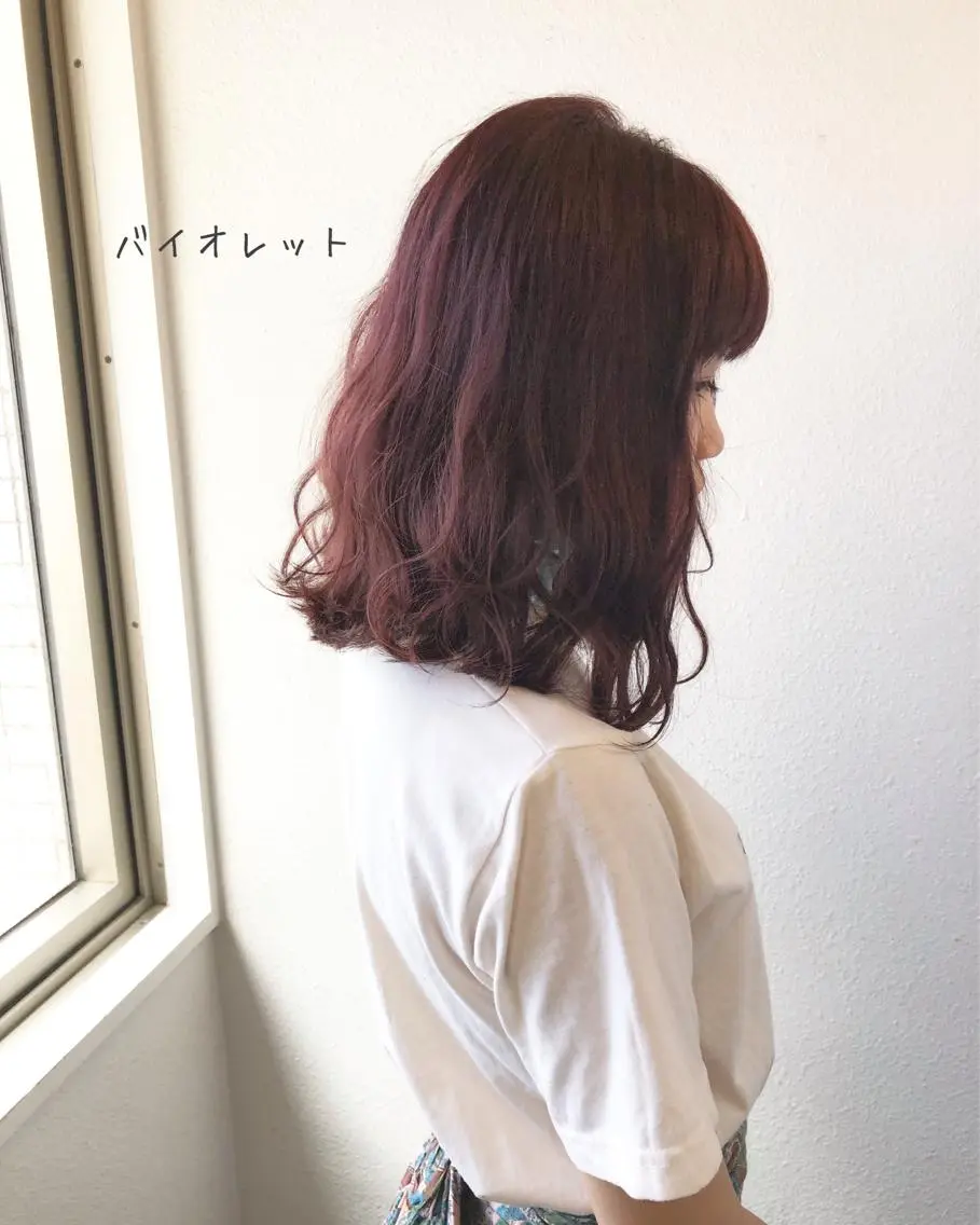 ミディアム カラー ブリーチ あさだ しゅうたろうのヘアスタイル