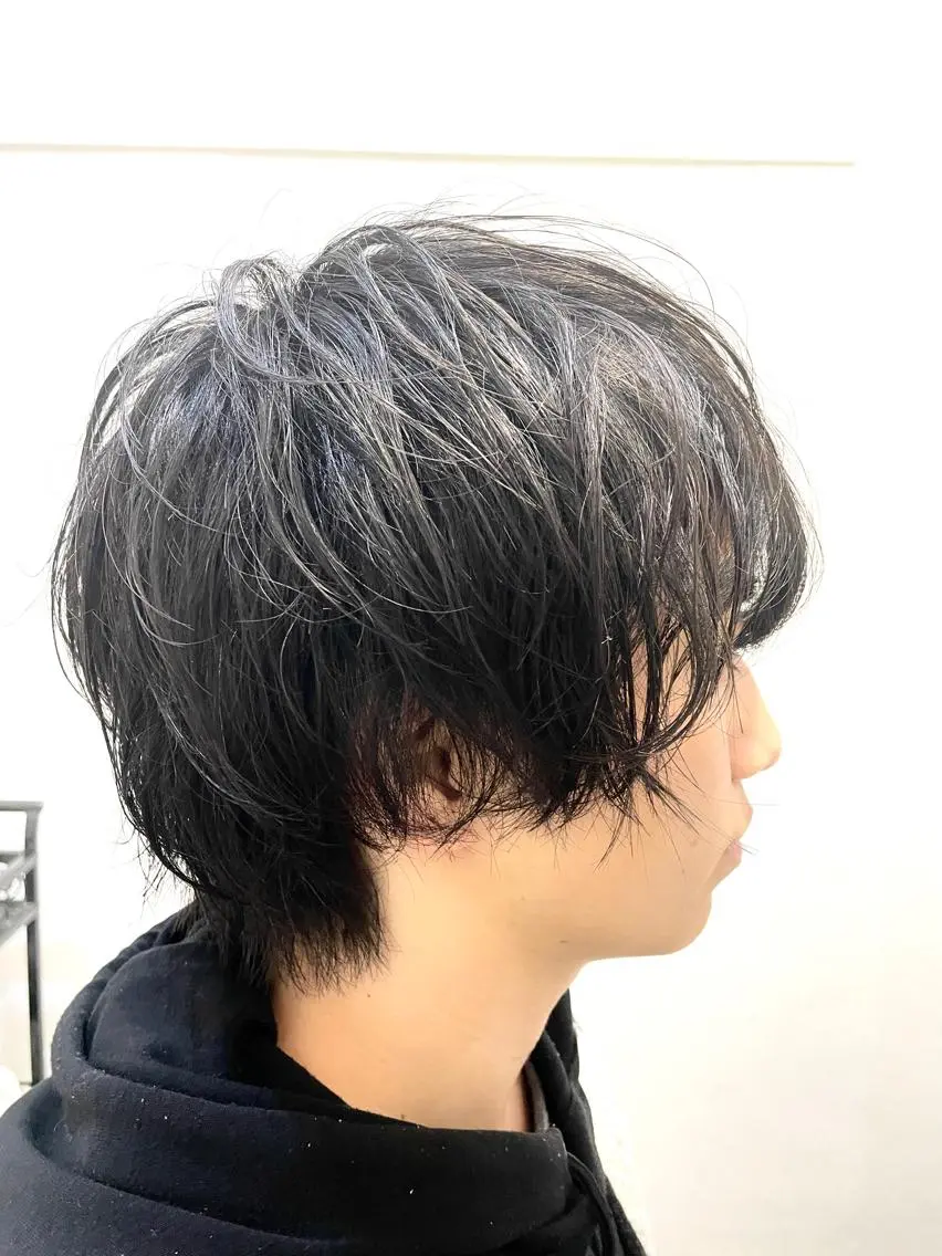 ショート パーマ メンズ 🌙19時以降通える メンズ専門 コーダイのヘアスタイル