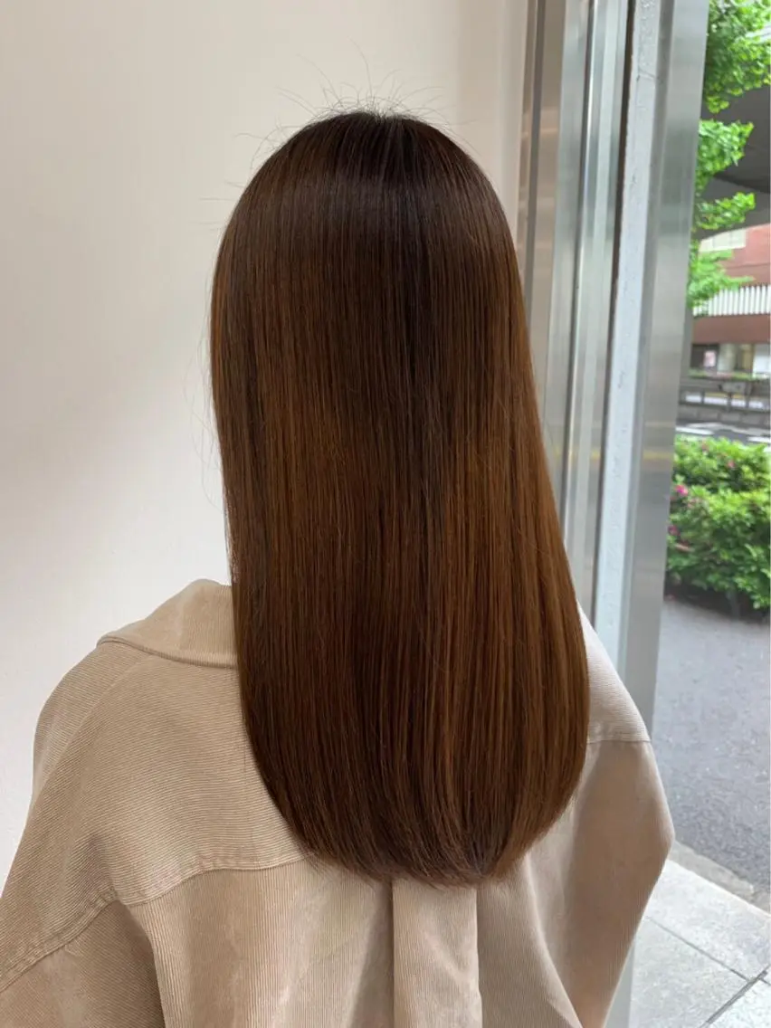 セミロング カラー トリートメント 🥀似合わせ🥀 柔らかカラー・タイトのヘアスタイル