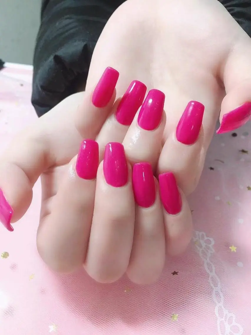 ネイル ハンドネイル MoonNail ユリ🌸のネイルデザイン