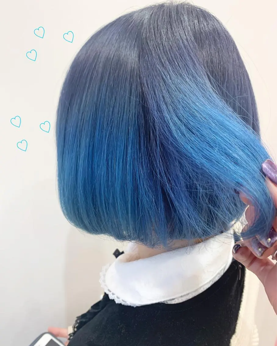 ショート カラー グラデーションカラー 新宿駅近♡個室 ♡関口三都季🌜のヘアスタイル