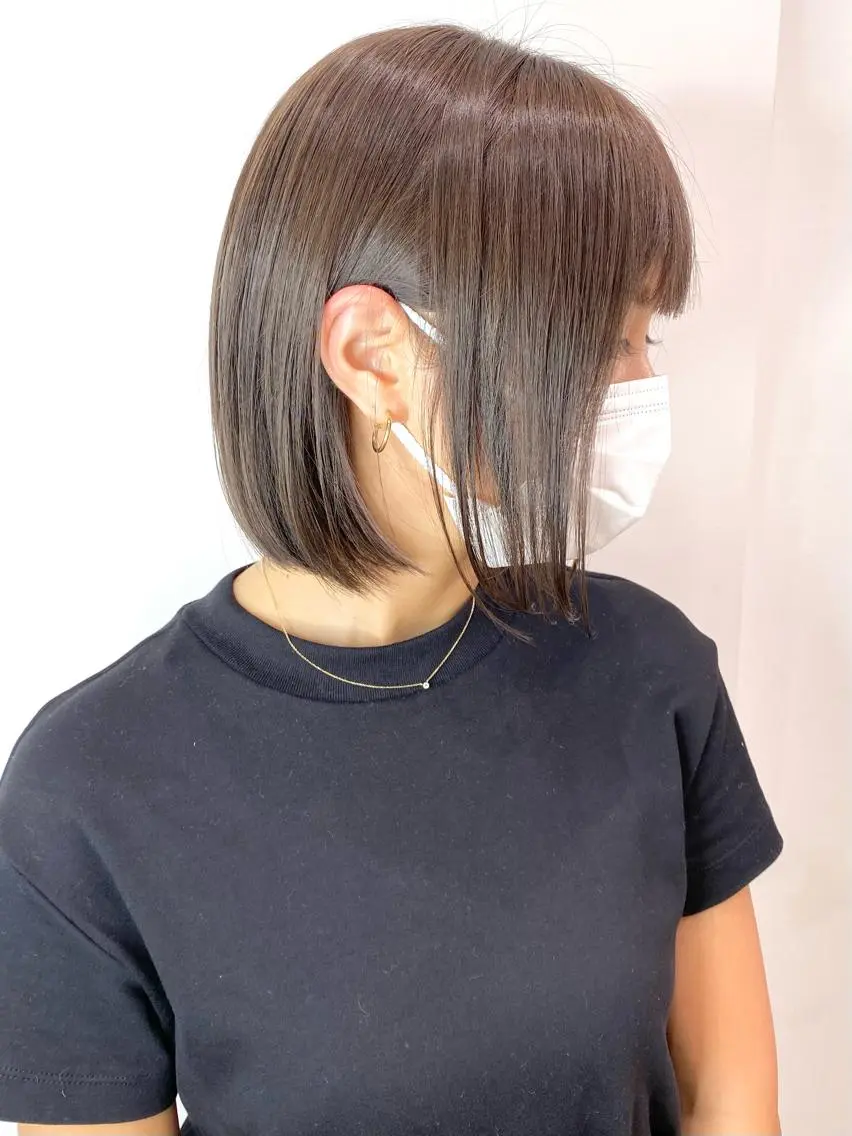 ショート カラー 🌙HIZUKI🌙 ハイトーン 艶髪のヘアスタイル