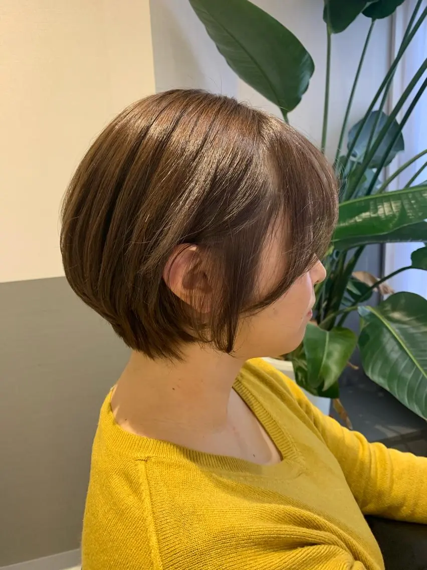 ショート レイヤーカット モデルさん募集中IT byALBUM八王子のヘアスタイル