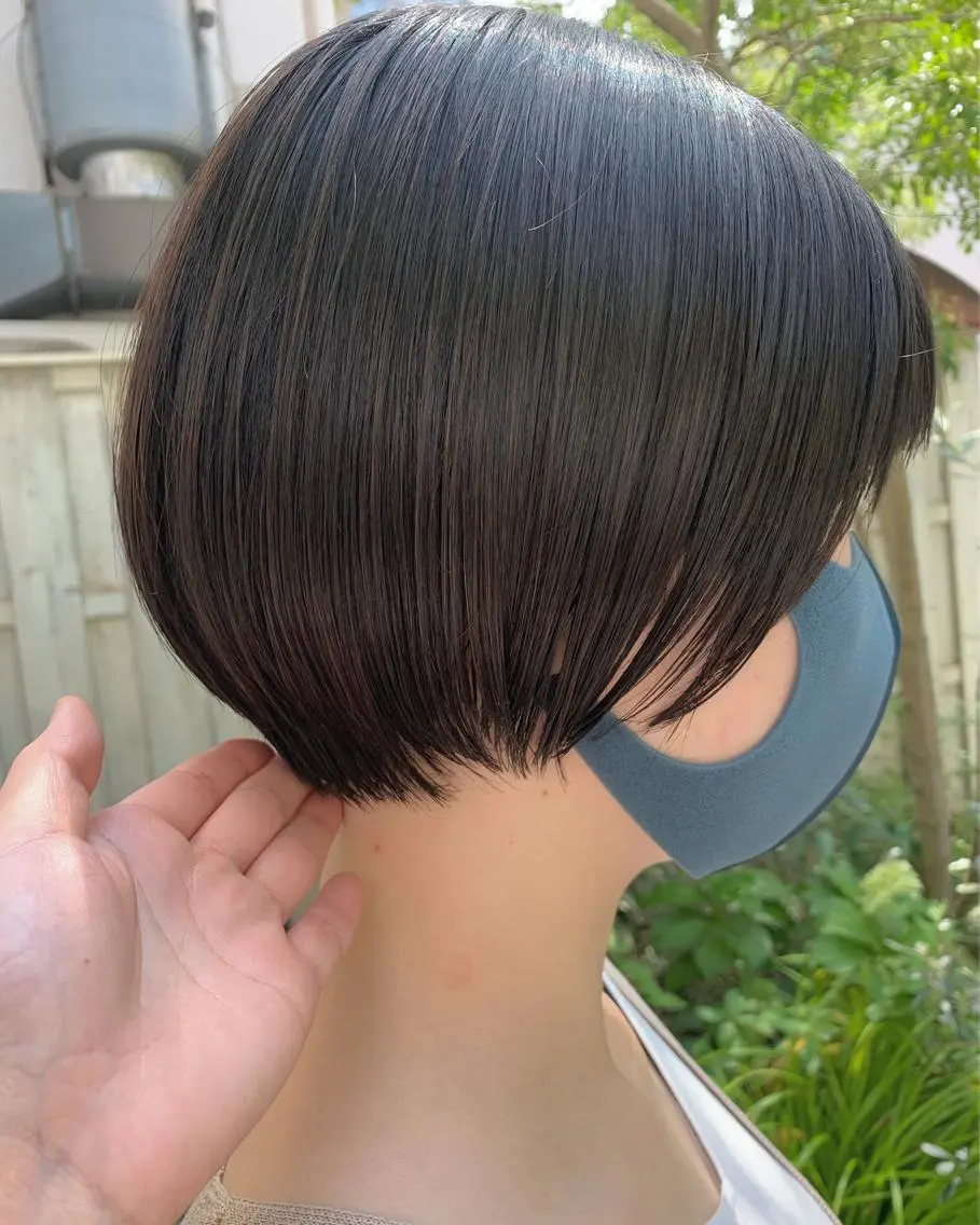 ショート メンズ/パーマ /レディース髪質改善のヘアスタイル