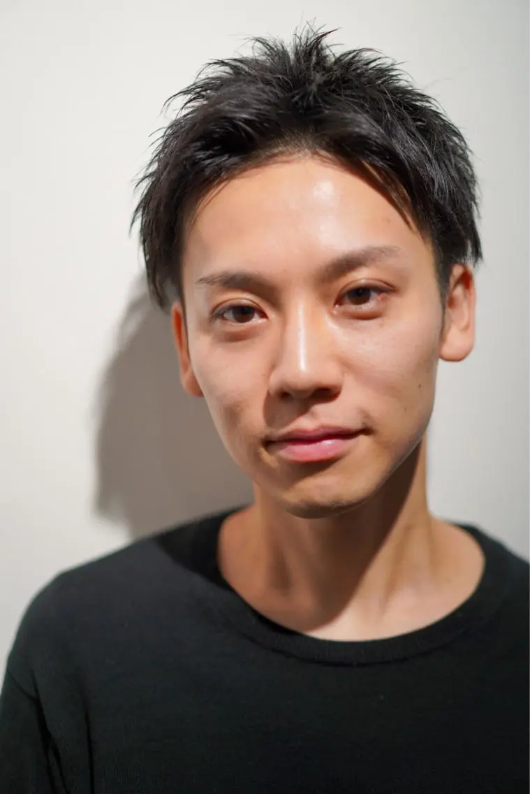 ショート メンズ ショートヘア 撮影モデル 新宿メンズNo.1 代表:中野拓也のヘアスタイル