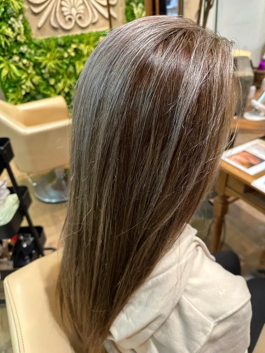 ロング 中尾 陸のヘアスタイル