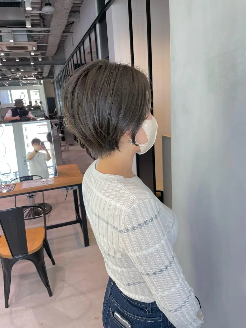 ショート 箕浦 詢平のヘアスタイル