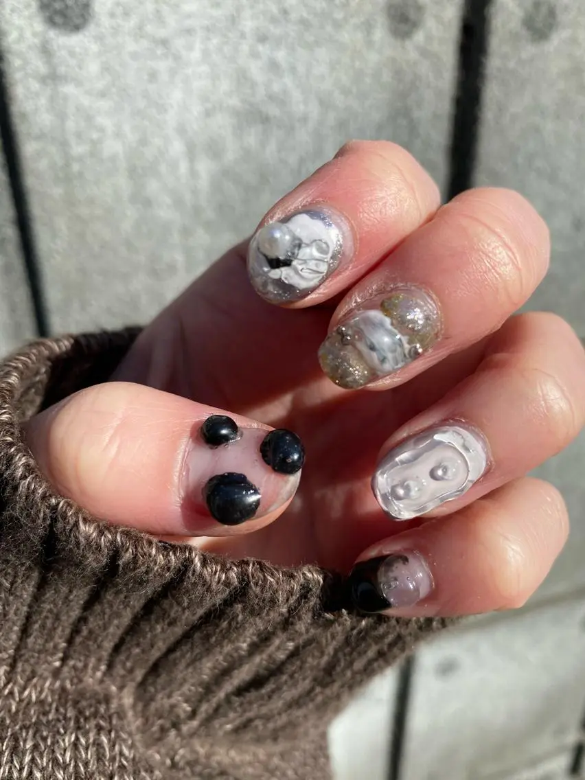 ネイル niconail 🧣ayu 📍烏山のネイルデザイン