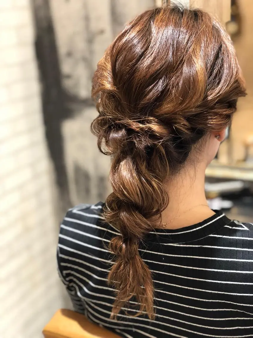 ヘアアレンジ 【デザイナー】田中 美生のヘアスタイル