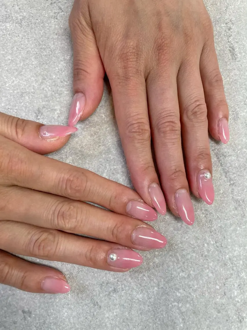 ネイル グラデーション ピンク FASTNAIL PLUS 新宿店のネイルデザイン