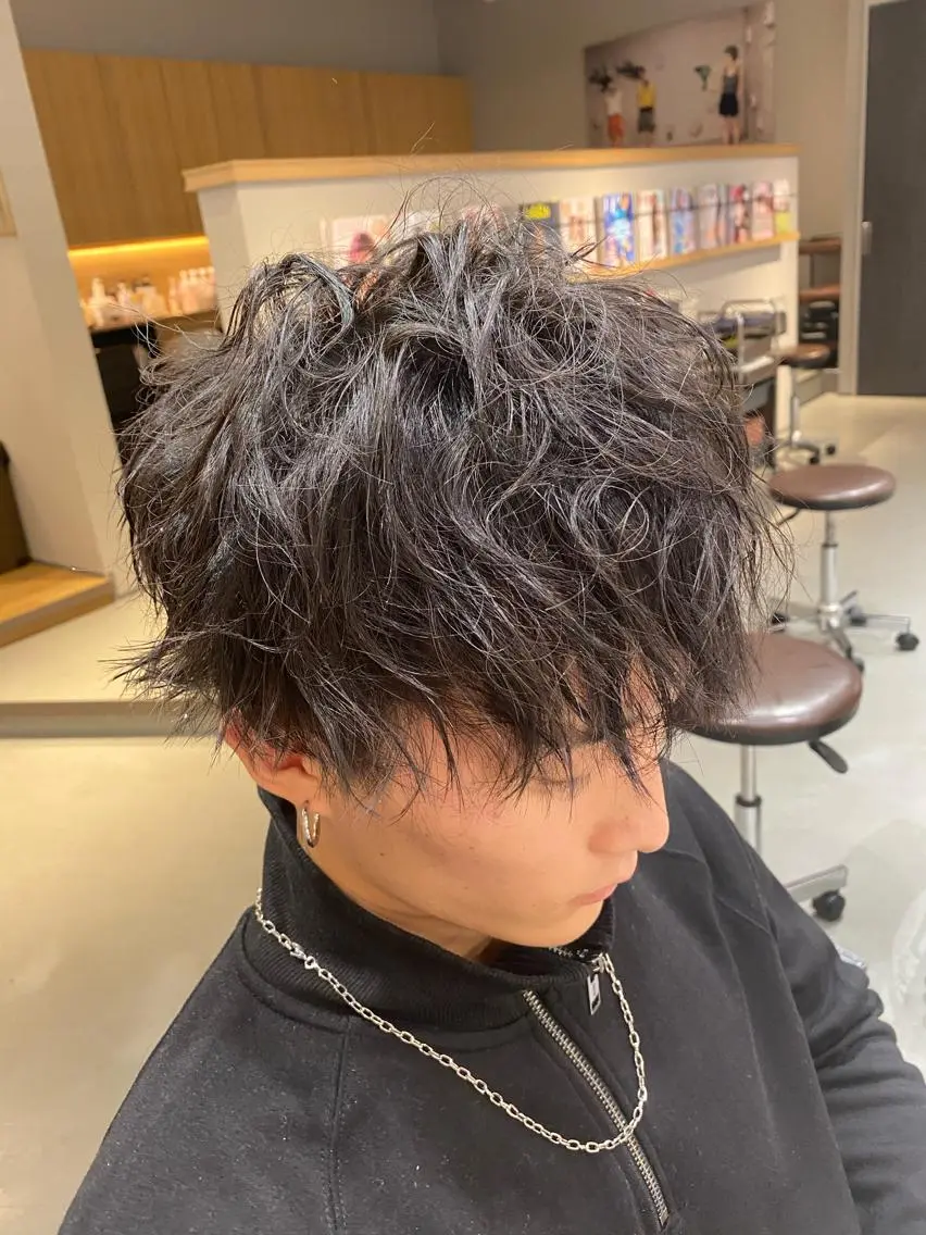 ショート メンズ カット 梅田茶屋町メンズ 専門美容師 山元一平のヘアスタイル