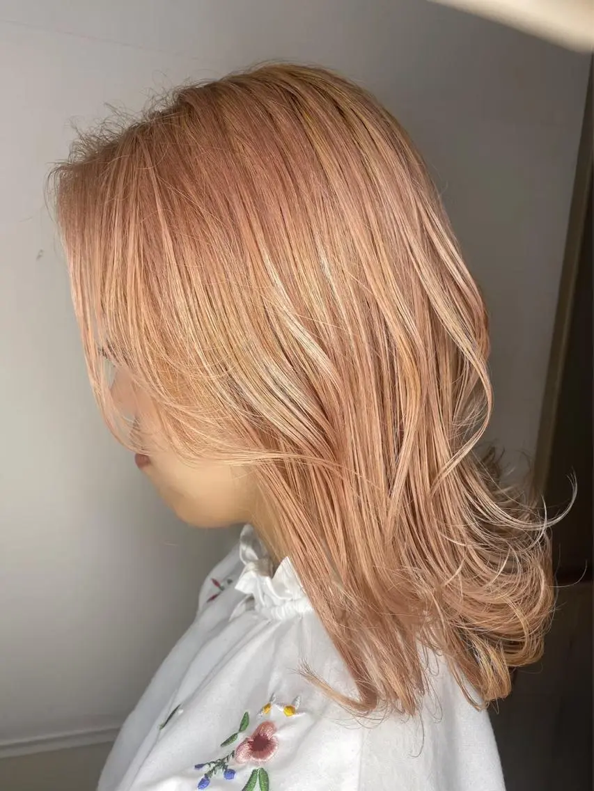 ミディアム 🇰🇷jisoo -ジス-🇰🇷のヘアスタイル