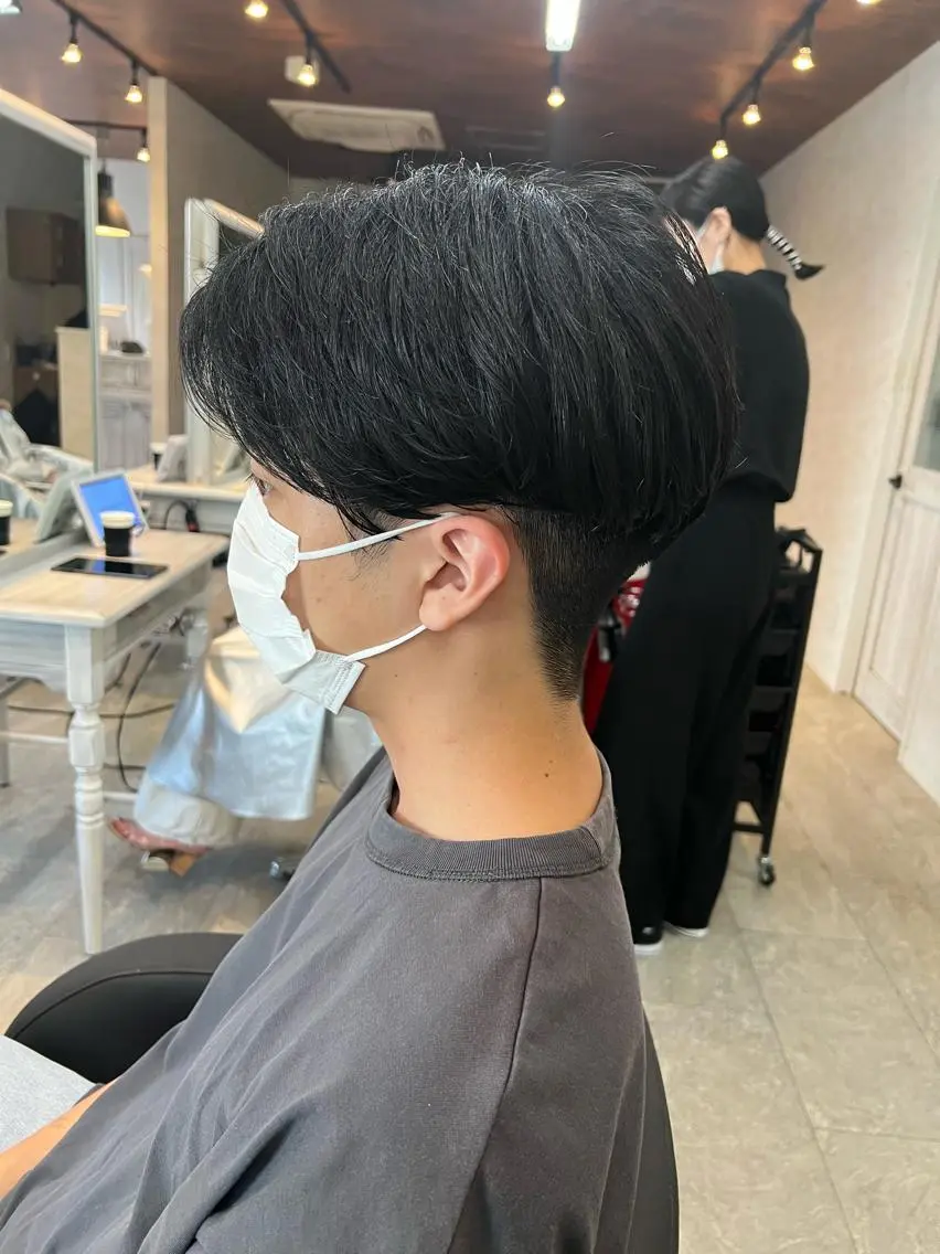 パーマ メンズ カット ヘッドスパ ⭕️メンズパーマ⭕️ 山口 裕太郎のヘアスタイル