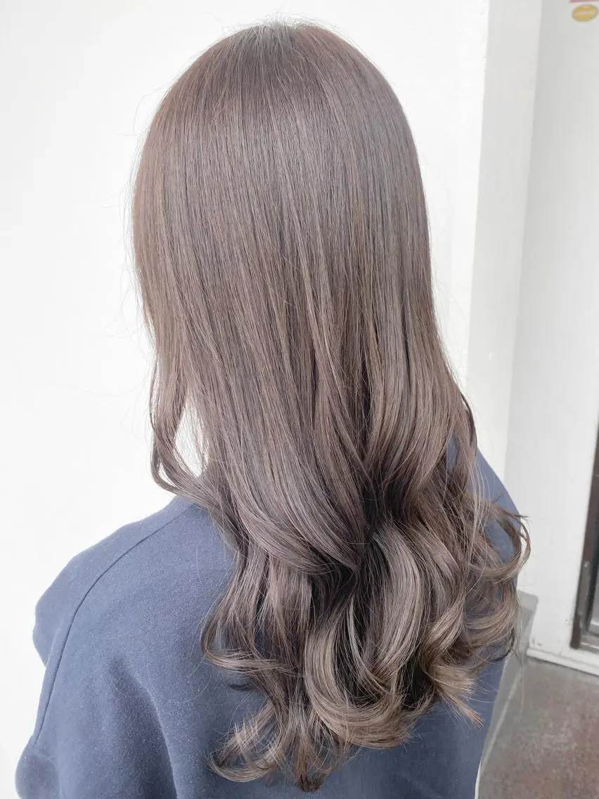 ロング ヘアカラー トリートメント 艶ピンク*ヘアセット 🌙shioriのヘアスタイル