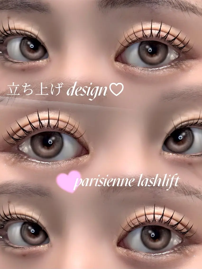マツエク・マツパ パリジェンヌラッシュリフト 🎀fein. 渋谷本店🎀のマツエク・マツパデザイン