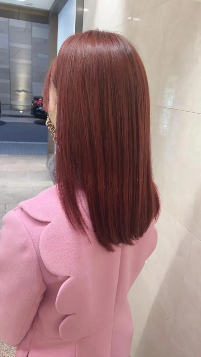 ロング カラー カット ヘアカラー トリートメント 6月予約解放しまし たイルミナ公認荒井のヘアスタイル