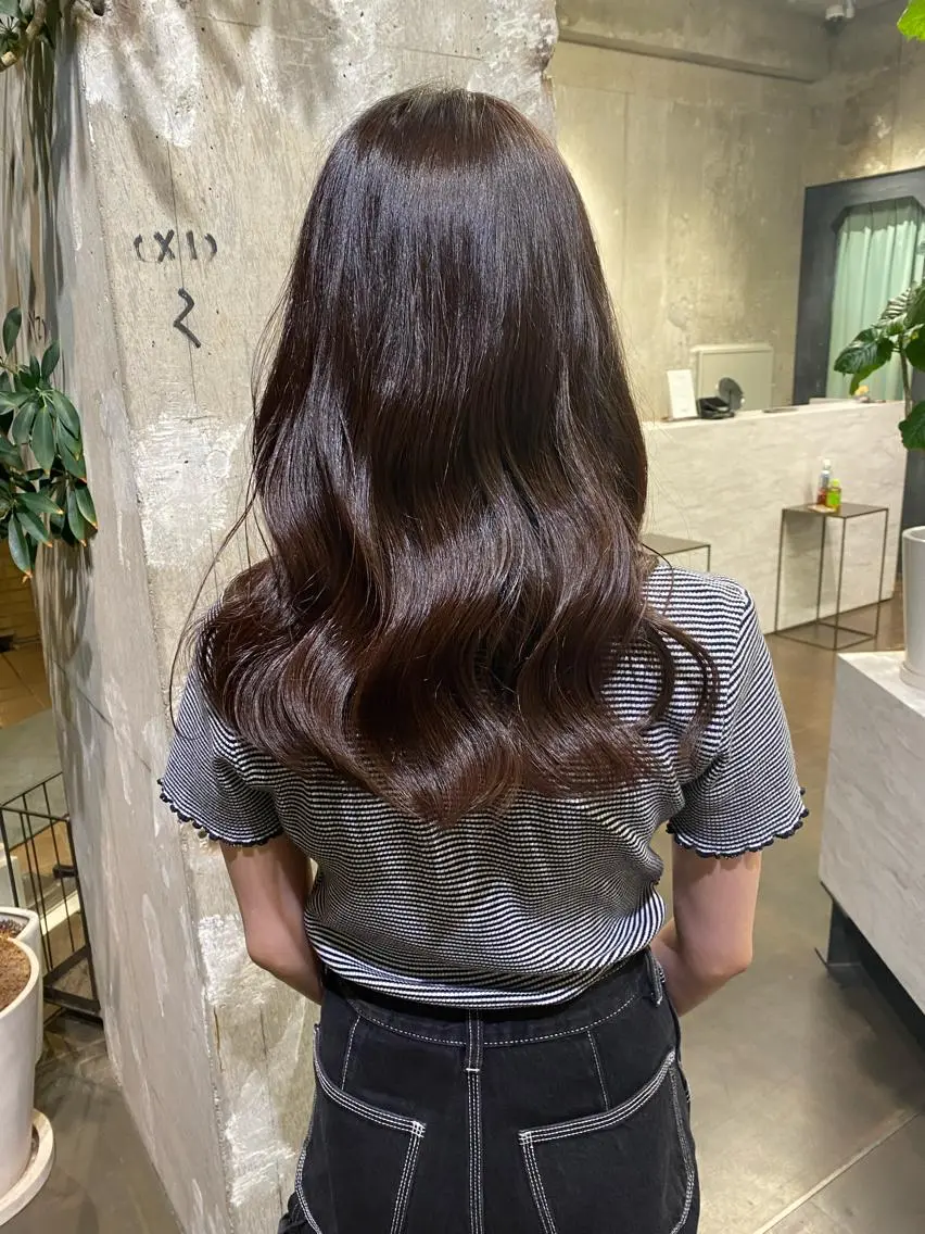セミロング カラー 木村【似合わせ ショート/ボブ】のヘアスタイル