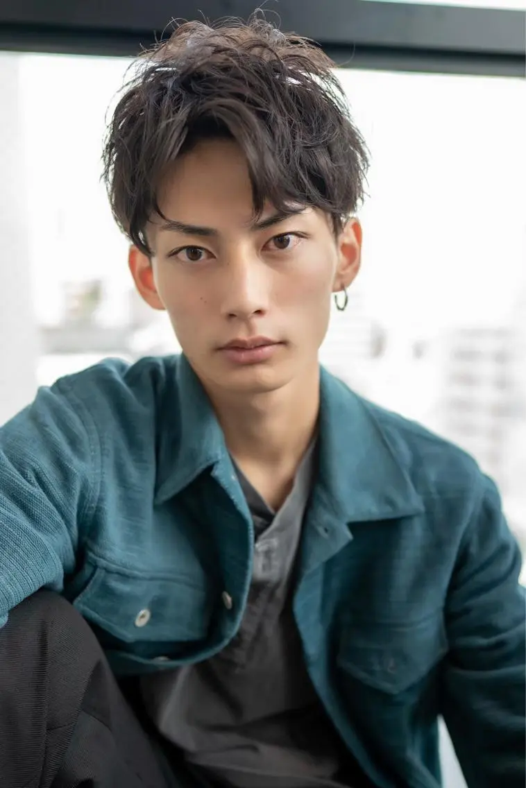 ショート パーマ メンズ カット パーマ 💈圧倒的メンズ特化 DAITO💈のヘアスタイル