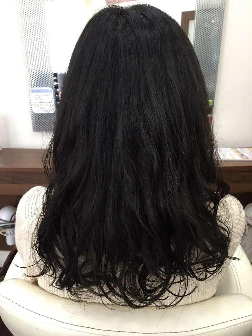 セミロング パーマ セミロングパーマ 🌛ダブルカラー 🌜SAYAKAのヘアスタイル