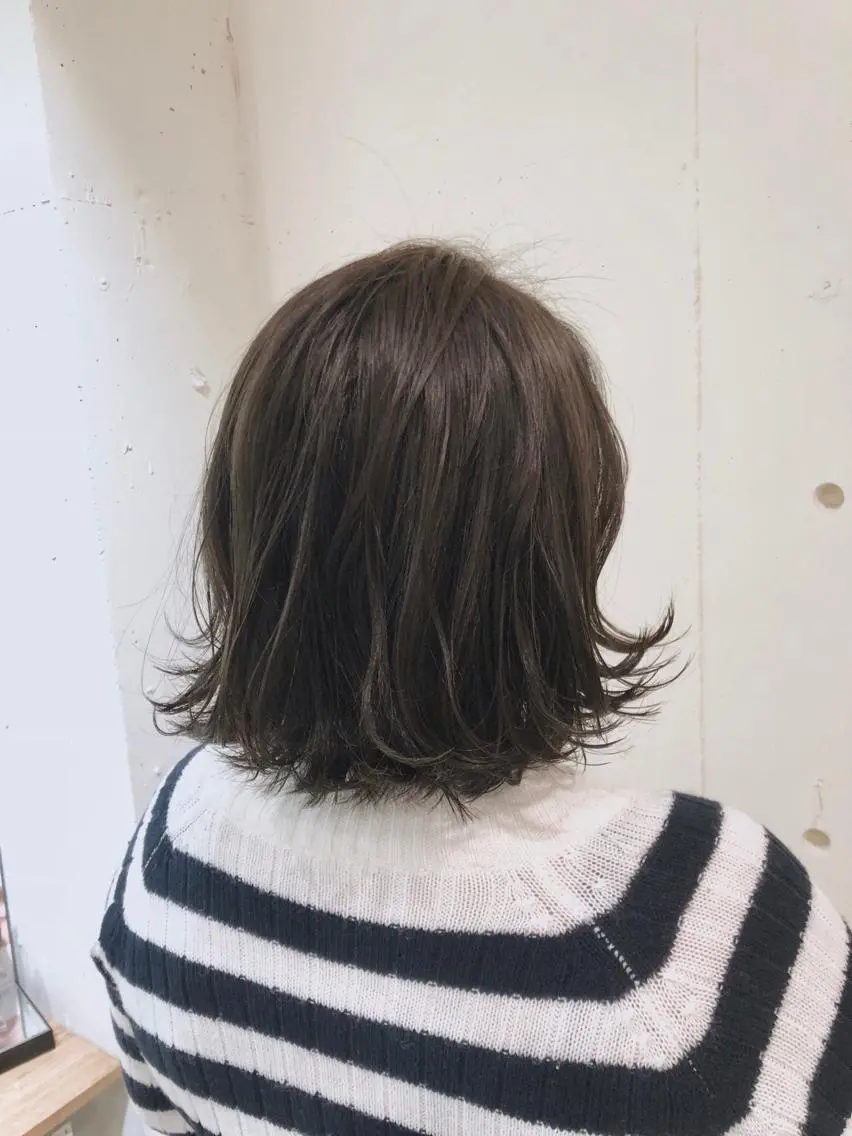 ショート カラー パーマ ヘアアレンジ ベージュカラー ブリーチ 透明感カラー デザインカラー グラデーションカラー 【ツヤ髪美容師】 ツダケイスケのヘアスタイル