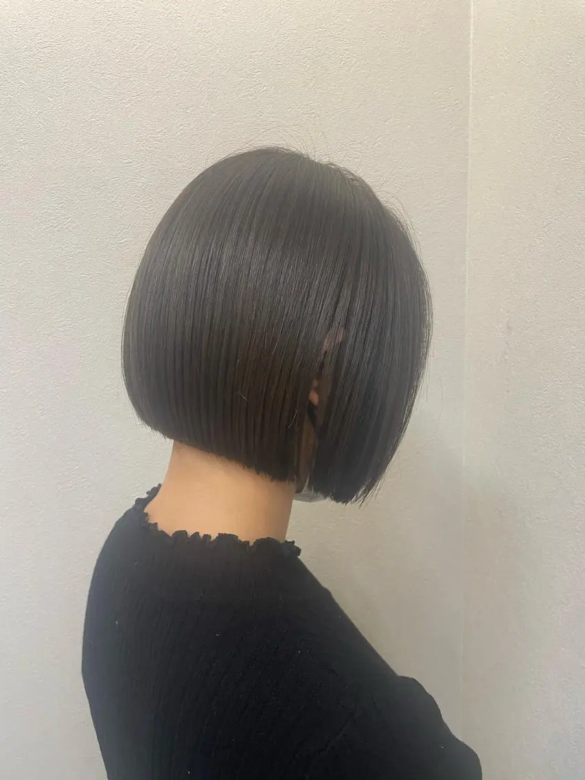 ショート ボブ 韓国風ヘア ショートヘア カット トリートメント ショート✨顔まわり マツモト　ショウゴのヘアスタイル