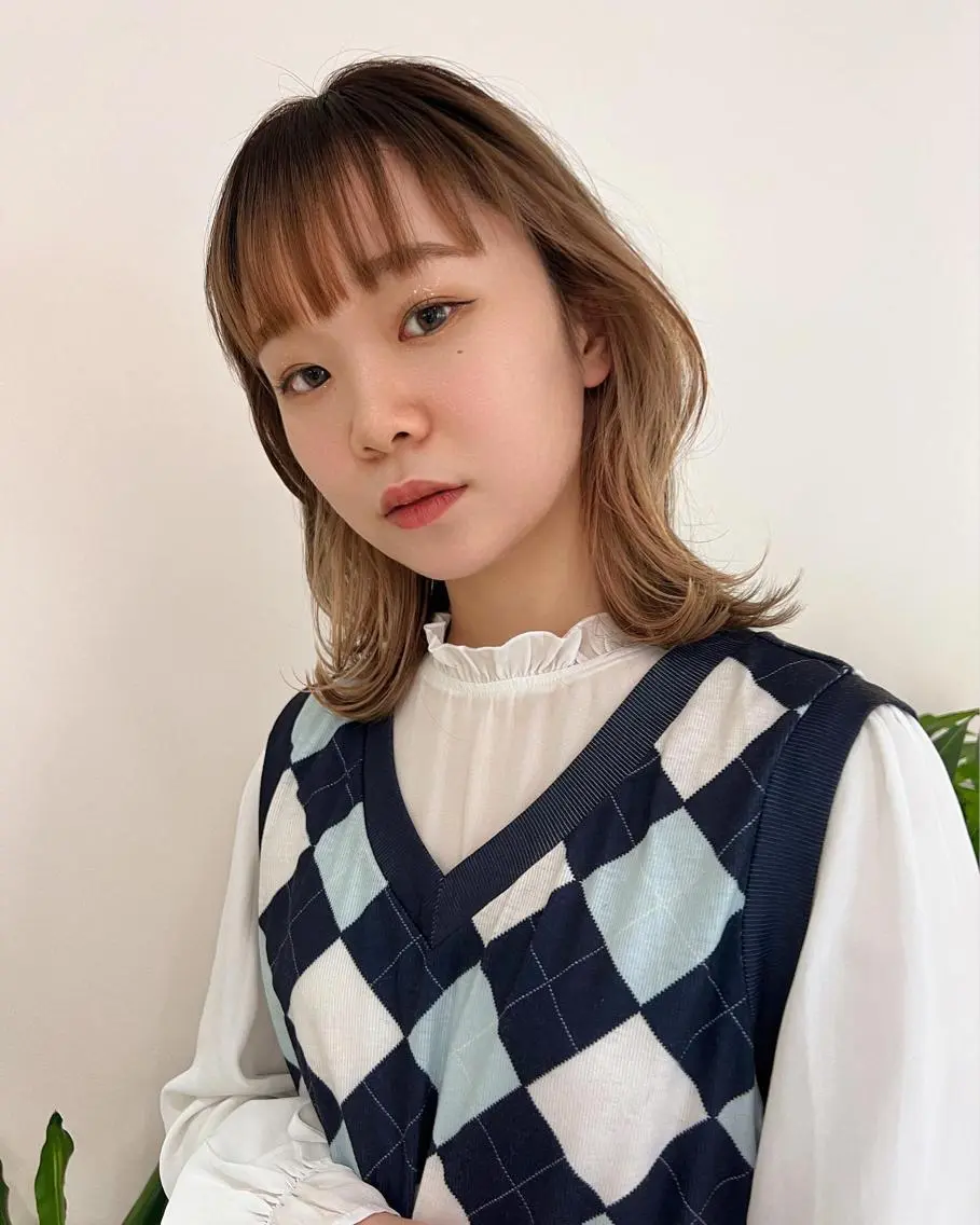 ミディアム 垢抜けのプロ🪄 honoのヘアスタイル