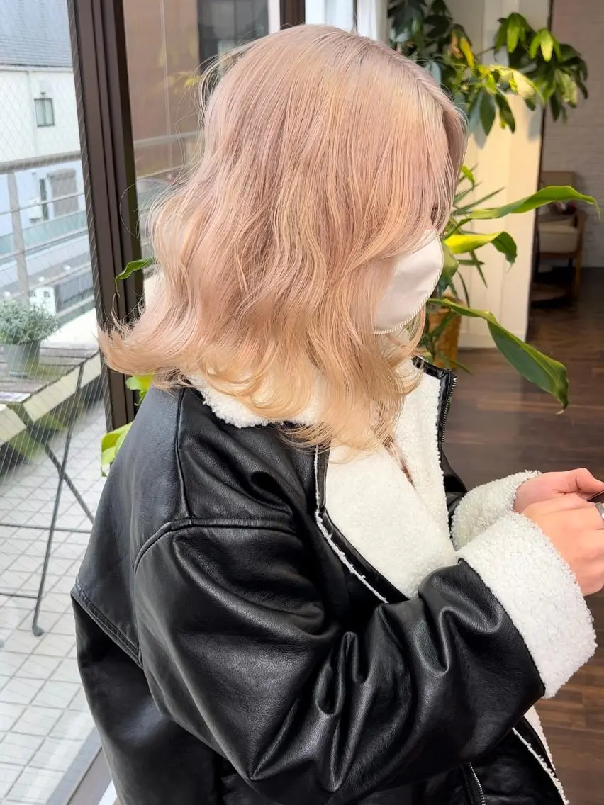 ショート カラー ブリーチ ダブルカラー ハイトーンカラー イルミナカラー インナーカラー 🧡色落ちまで2度 楽しめる🧡ヨシキのヘアスタイル