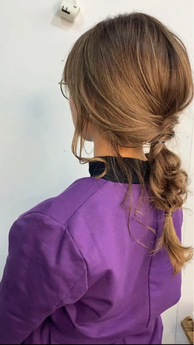 ロング ヘアアレンジ RINKA 琳茄のヘアスタイル