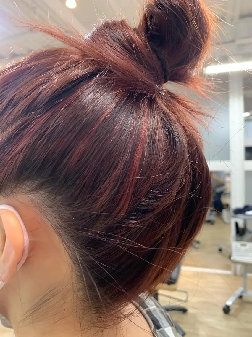 カラー 四ッ井 翔のヘアスタイル