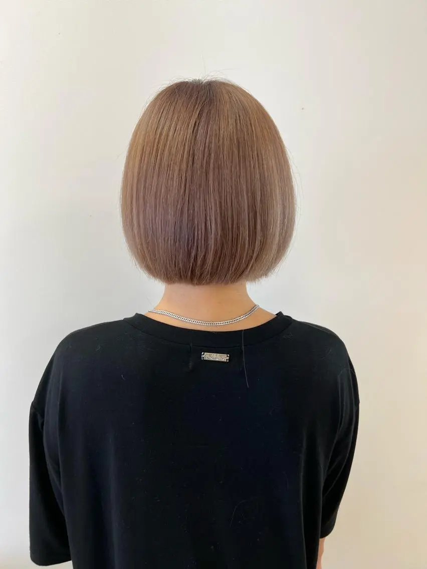 ショート カラー ヘアカラー トリートメント ヘアセット ハイトーン/ウルフ /レイヤー/坂野幸伸のヘアスタイル