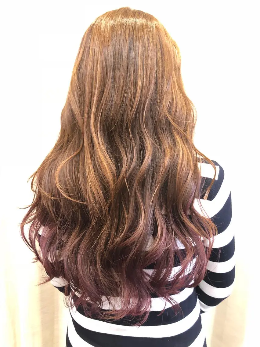 ロング カラー 🍋LaLa zipangu🍋のヘアスタイル