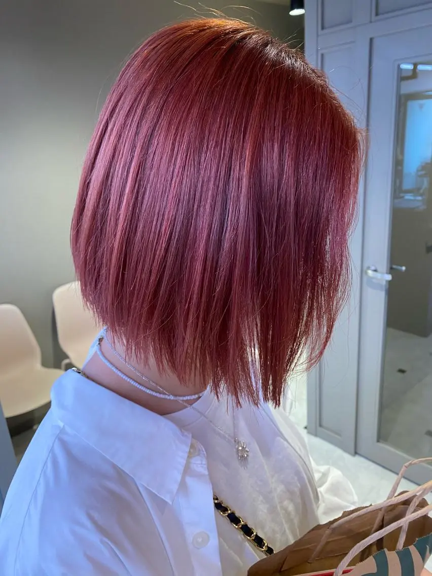 ショート カラー レイヤーダブルカラー KYONのヘアスタイル