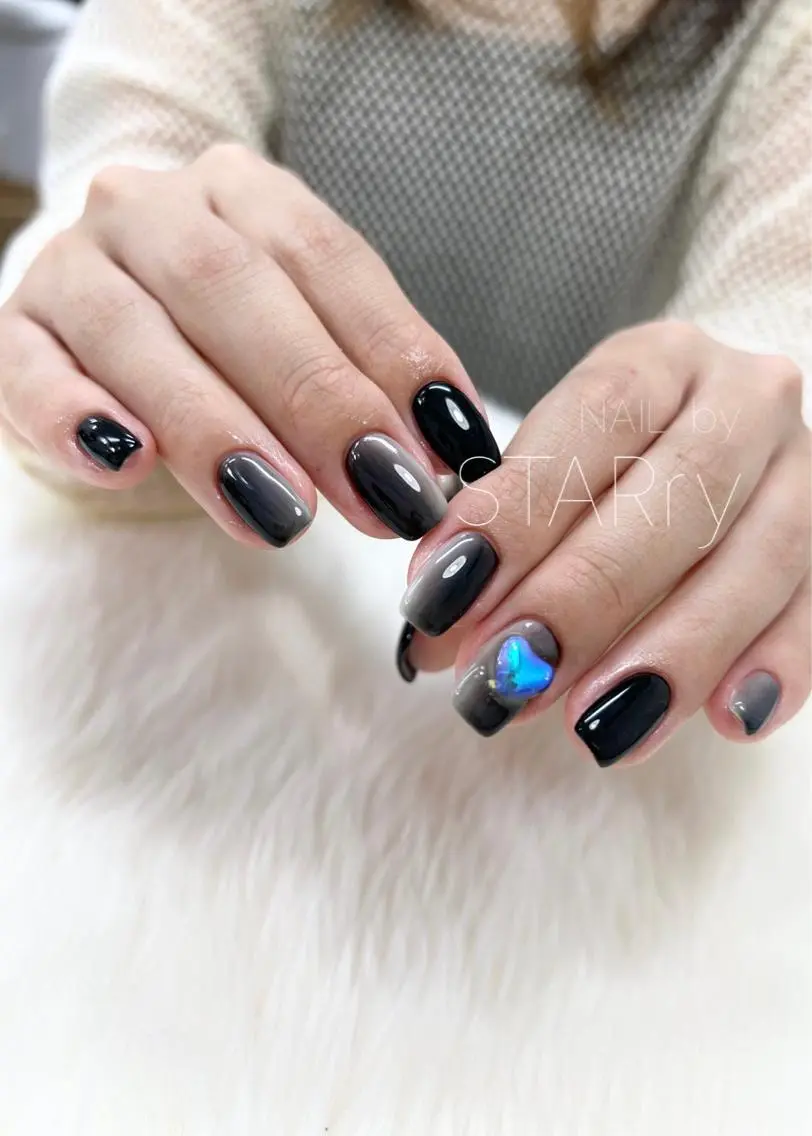 ネイル アートネイル ジェルネイル ニュアンスネイル パラジェル シンプルネイル NAIL by STARry 川口のネイルデザイン