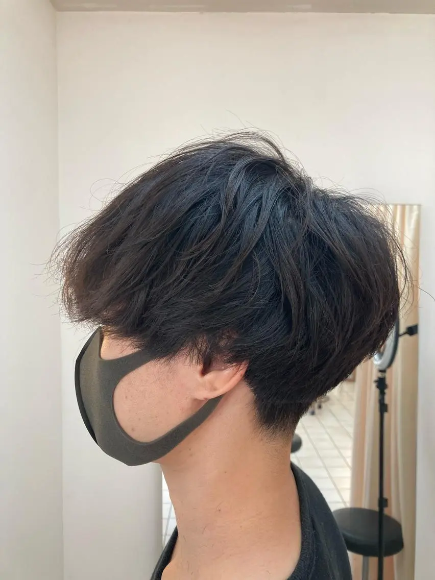 ショート メンズ 新井翼/銀座 メンズパーマ/のヘアスタイル