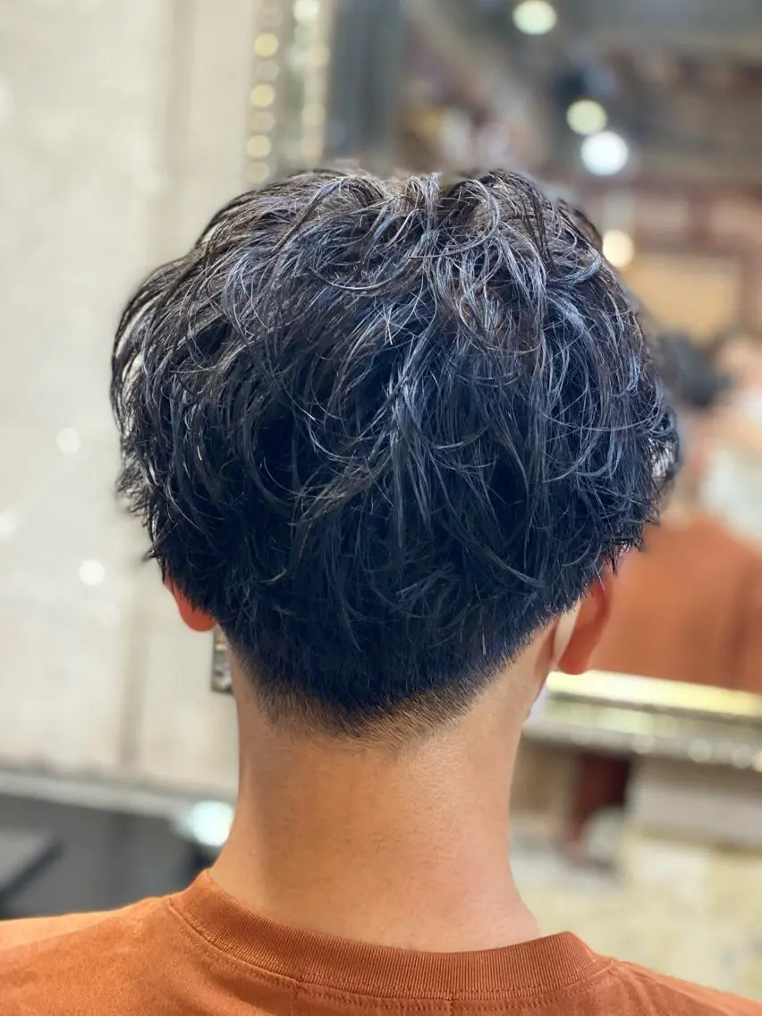 ショート メンズ 勝河 怜楊のヘアスタイル