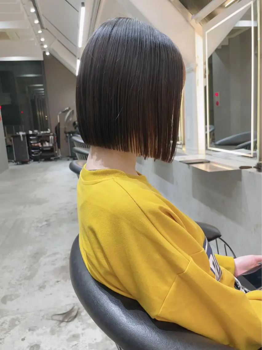 ショート カラー カット ヘアカラー トリートメント ‎🤍髪質改善‎🤍 レイヤーカット‎🤍のヘアスタイル