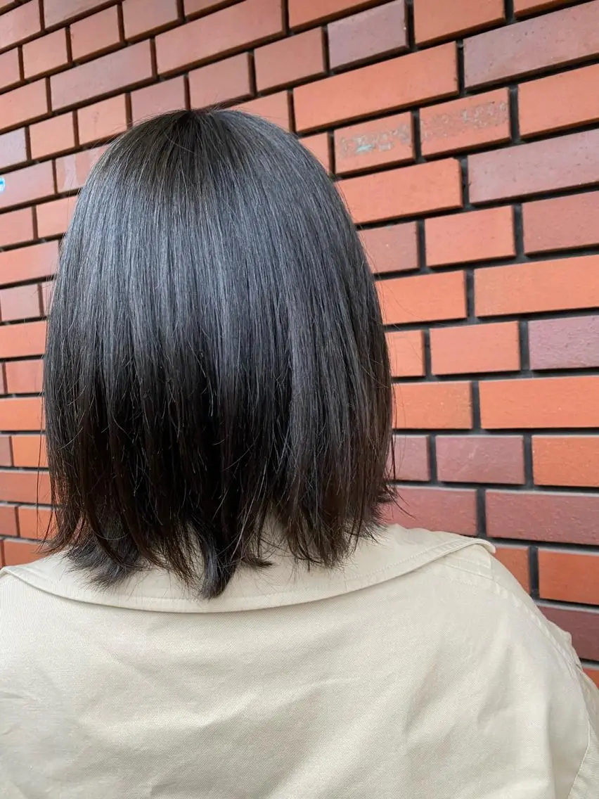ショート カラー ヘアカラー トリートメント エイト ウメダのヘアスタイル