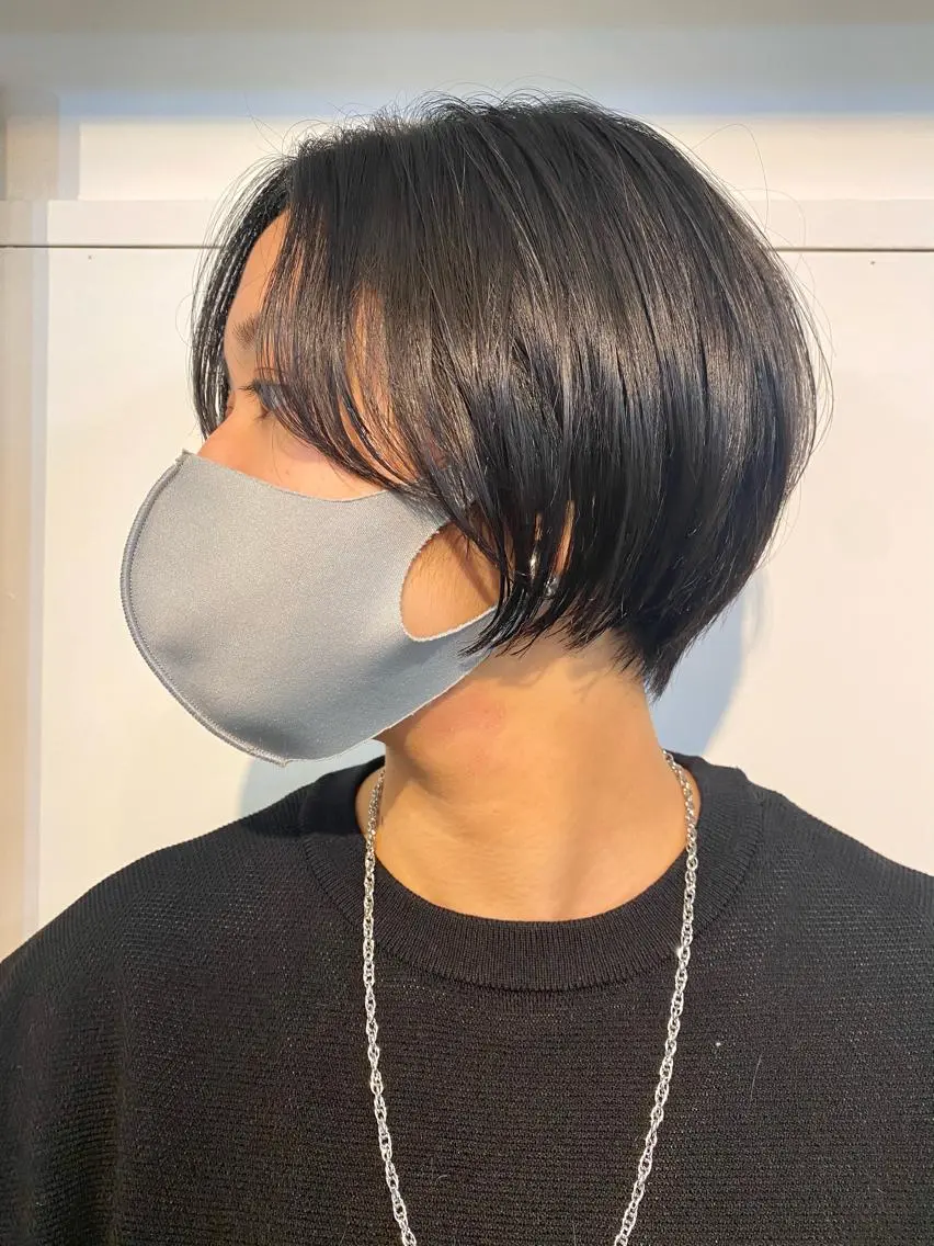 ショート カラー カット ヘアカラー トリートメント 🍃ショートヘア🍃 北林春樹のヘアスタイル