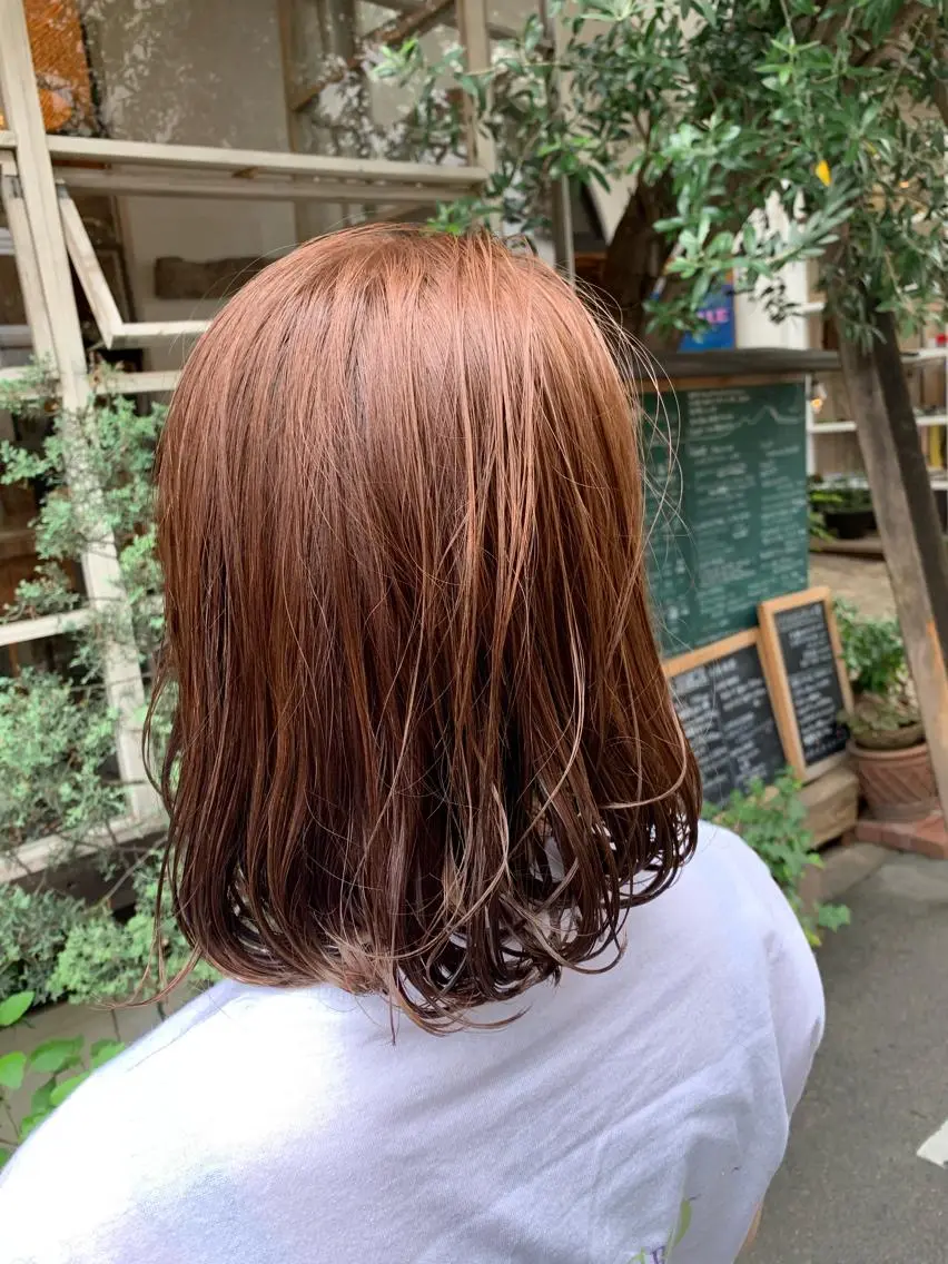 ミディアム カラー ベージュカラー ピンクカラー ピンクベージュ カット ヘアカラー トリートメント 下河 宗太のその他イメージ